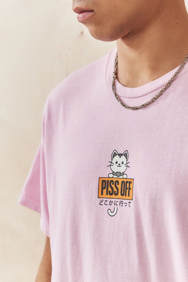 UO Pink P*ss Off T-Shirt #1