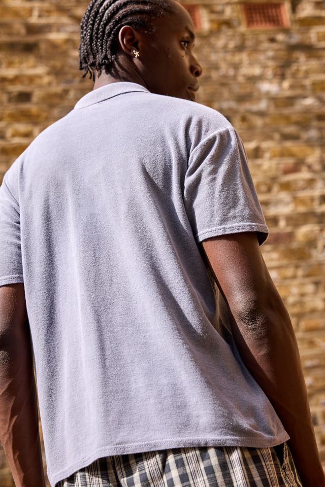 iets frans... Script Shrunken Polo Shirt #2