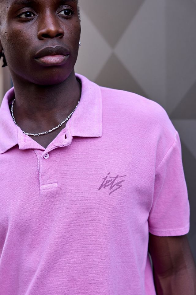 iets frans... Script Geschrumpftes Poloshirt #2