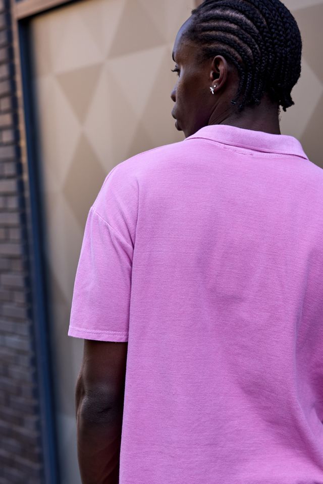 iets frans... Script Geschrumpftes Poloshirt #3
