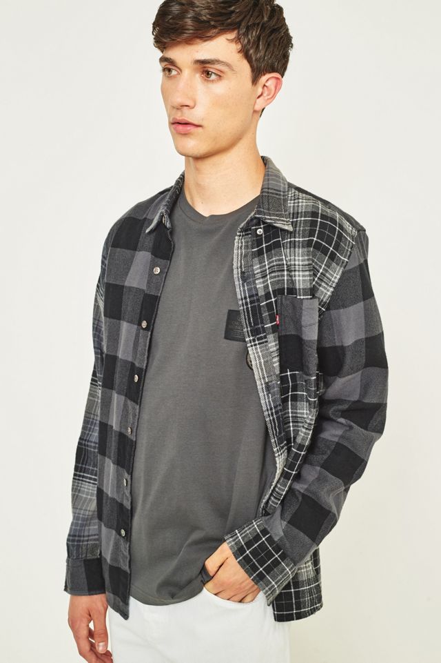 Camiseta barata Monday Multi Patch Dark Grey #1