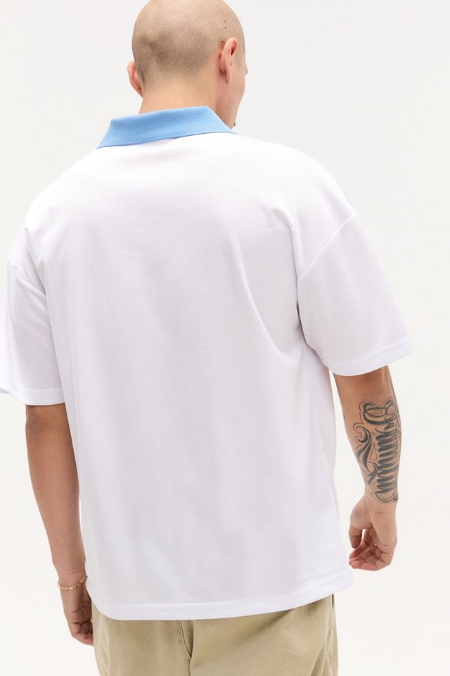 Umbro UO Exklusives Weißes T-Shirt mit Kragen #4