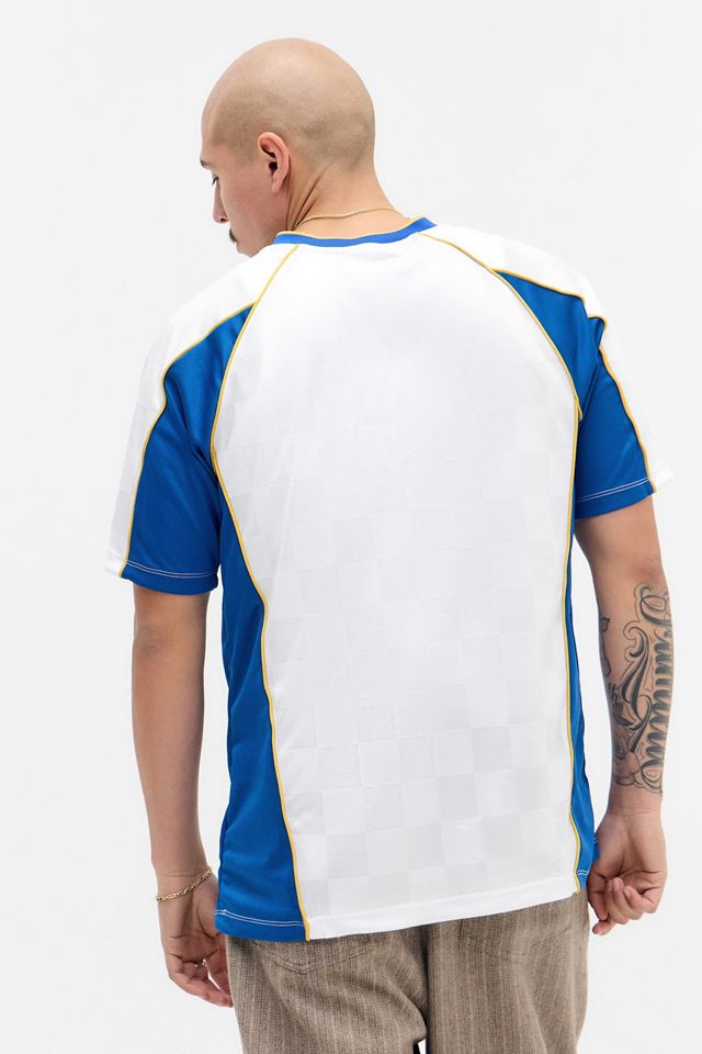 Umbro T-shirt con pannelli in bianco brillante #3