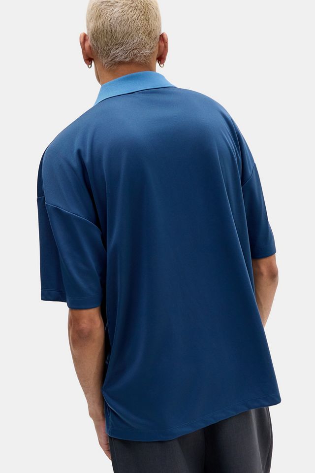 Umbro UO Exclusive Blue Collared Football Shirt #3