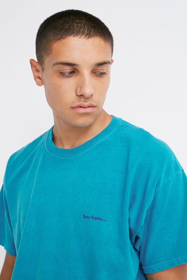 iets frans… - T-shirt bleu givré #1