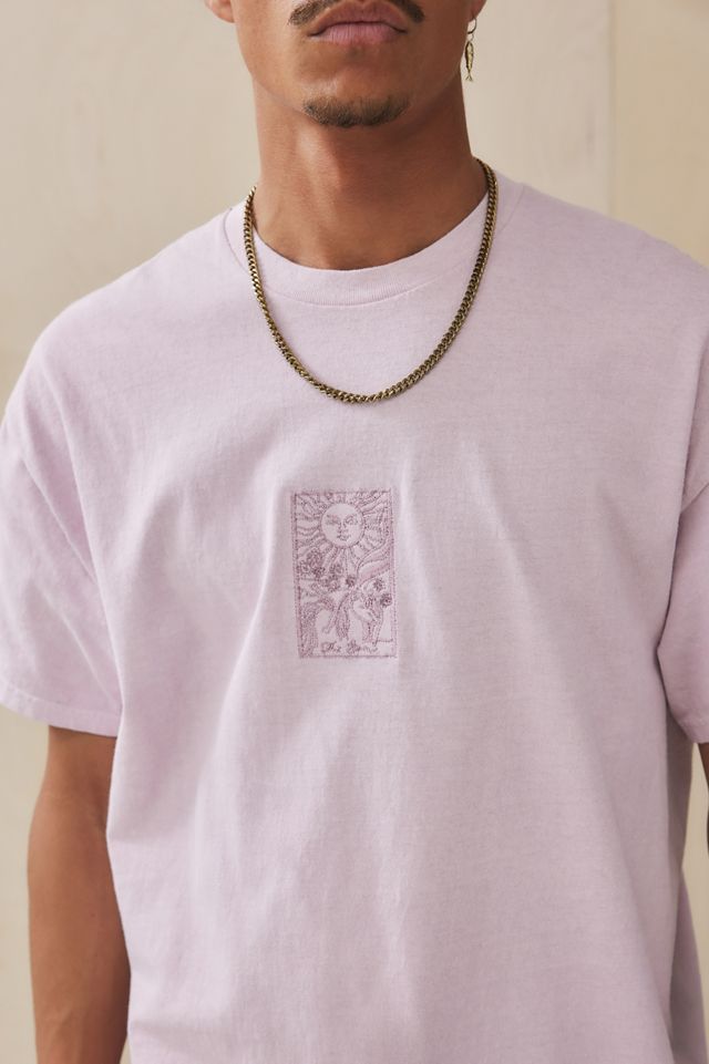 UO - T-shirt à motif soleil rose #1
