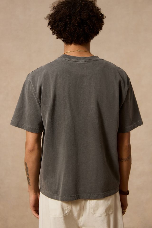 Gewaschenes Schwarzes Loom T-Shirt #3