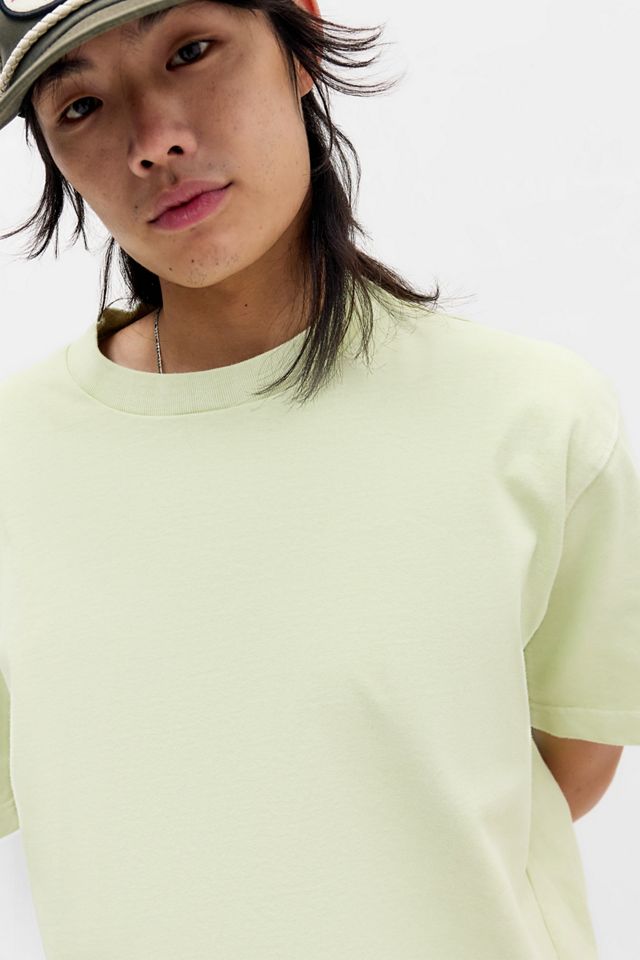 T-shirt vert citron Loom #2