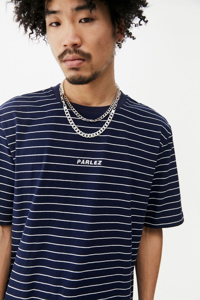 Parlez - T-shirt rayé Ladsun bleu marine #2