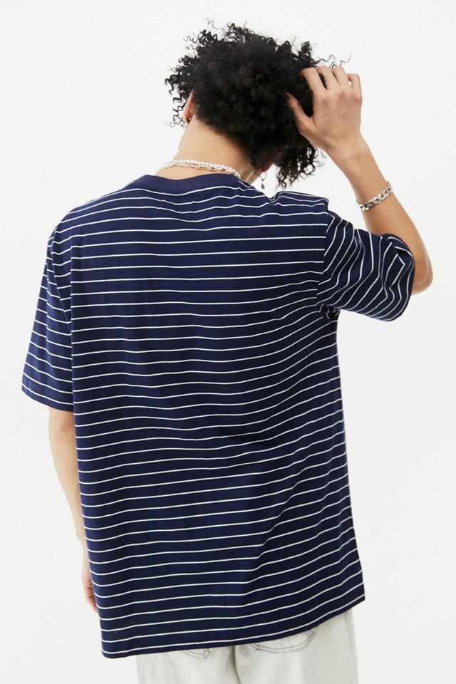 Parlez - T-shirt rayé Ladsun bleu marine #3