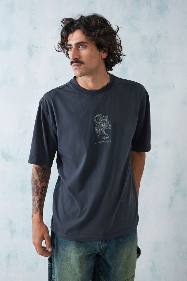 Ed Hardy UO Exclusive Black Dragon Soul T-Shirt #2