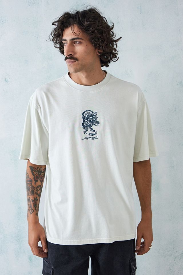 ed hardy white shirt