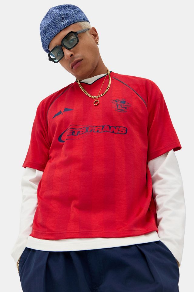 iets frans... Rotes Fußball-T-Shirt #4