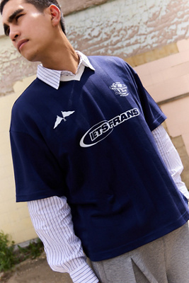 Iets frans. T-Shirt de Football Manches Courtes Navy World en taille: TTP - iets frans... - Modalova