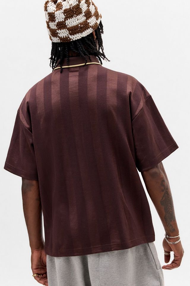 iets frans... T-shirt de football marron à manches courtes #3