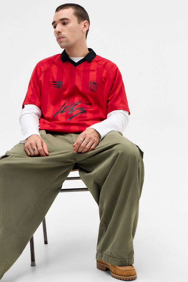 iets frans... Camiseta de Fútbol de Guión Rojo #1