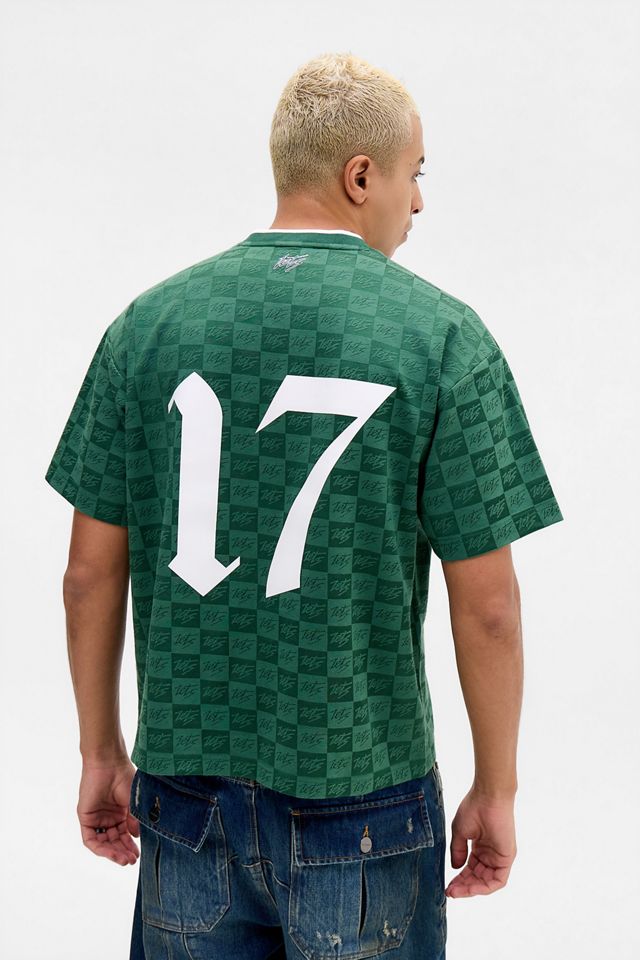 iets frans... Maglia da Calcio a Quadri Verdi a Maniche Corte #3