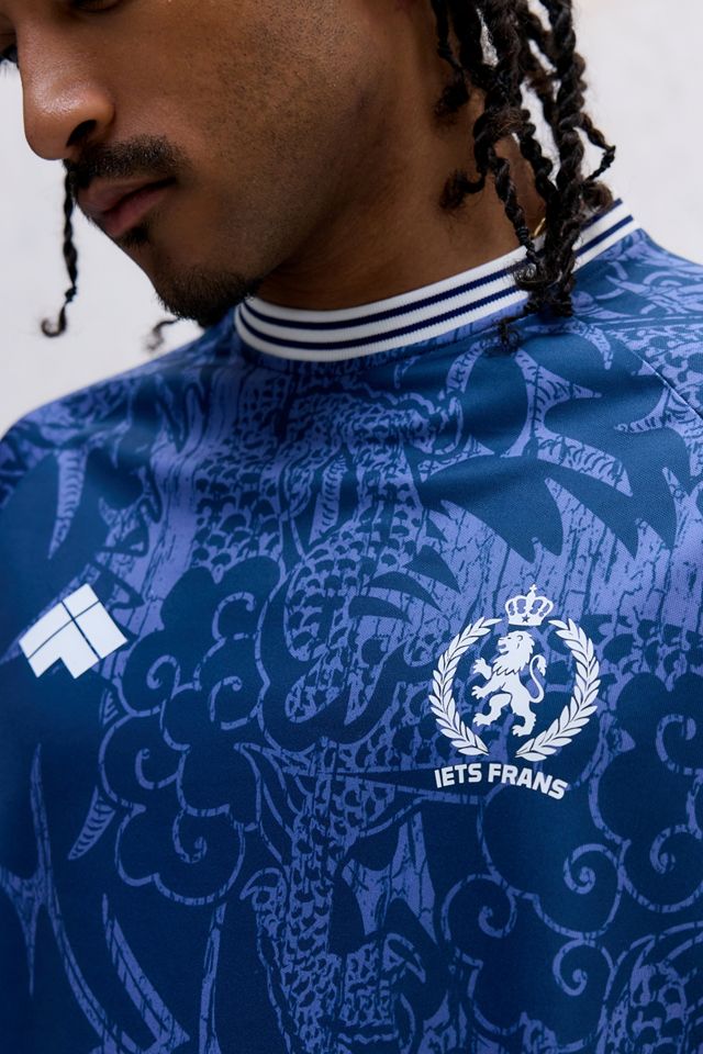 T-shirt de football dragon bleu iets frans... #2