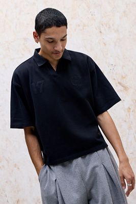 iets frans... Kurzärmeliges Piqué-Poloshirt
