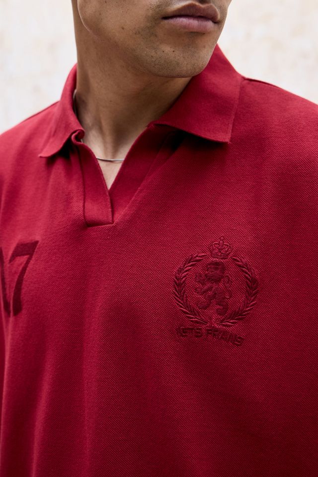 iets frans... Kurzärmeliges Piqué-Poloshirt #2