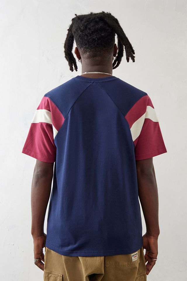 Alma De Ace Camiseta Naoki Azul Azul y Borgoña #3