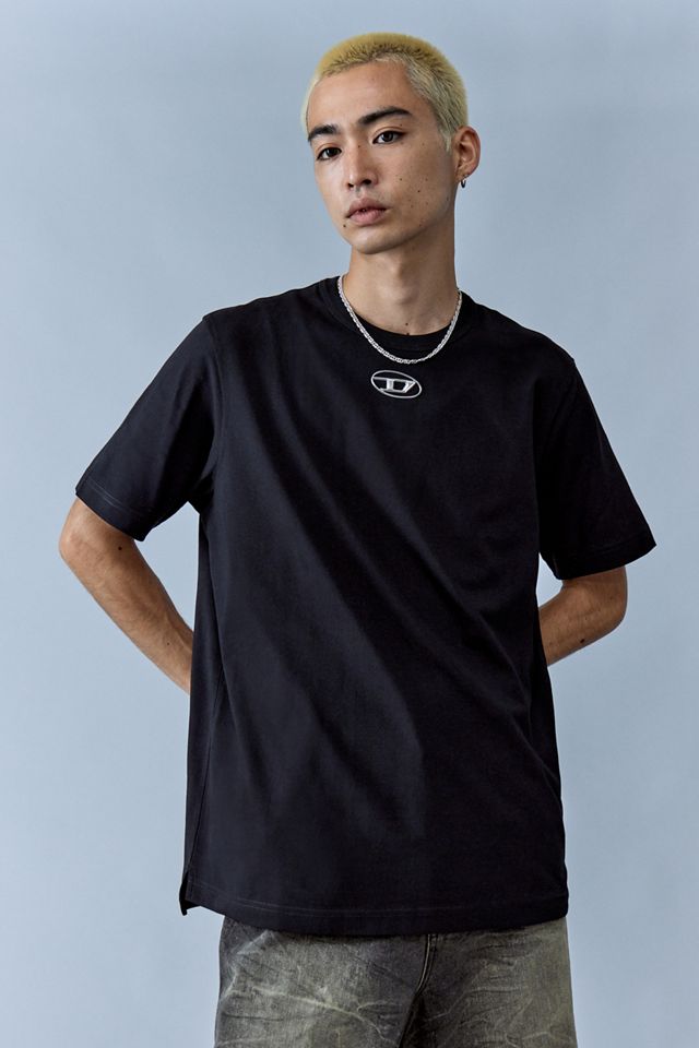 T-shirt Diesel nera Just-Od  #1