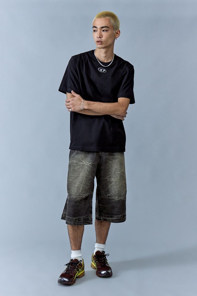 T-shirt Diesel nera Just-Od  #2
