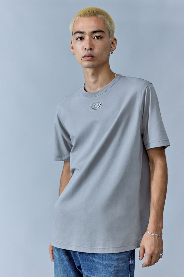 T-shirt Diesel Grigio Just-Od  #1