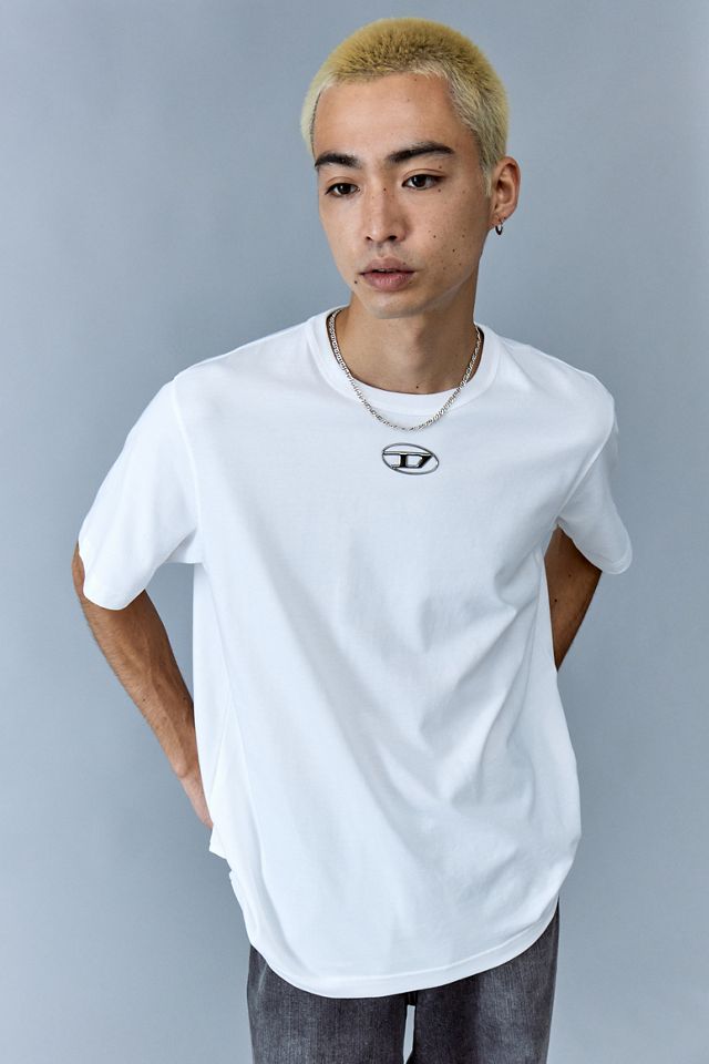 T-shirt Diesel T-Just-Od Bianca #2