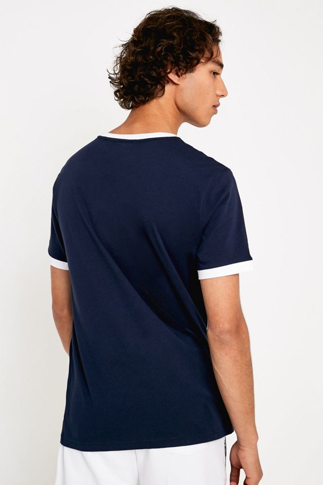 Tommy Hilfiger - T-shirt avec logo drapeau bleu marine  #3