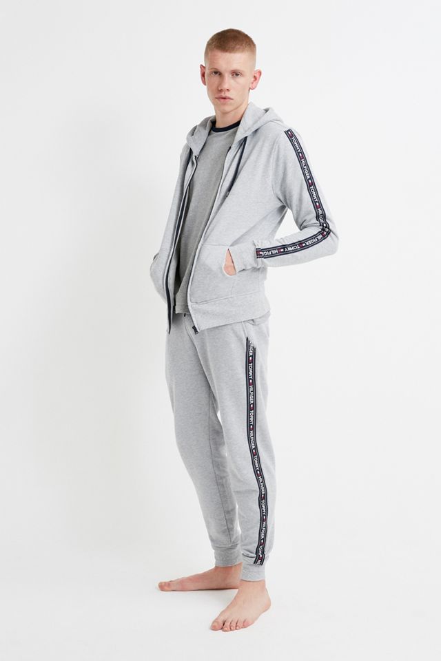 Tommy Hilfiger Logo Taped Lounge Hoodie #1