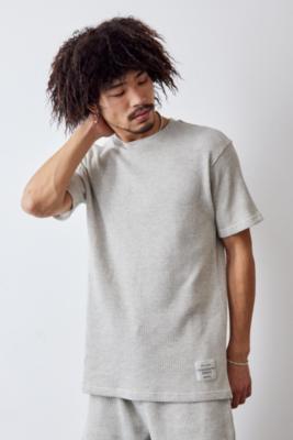 Commodity Stock Ecru Waffle T-Shirt - Beige S at Urban Outfitters