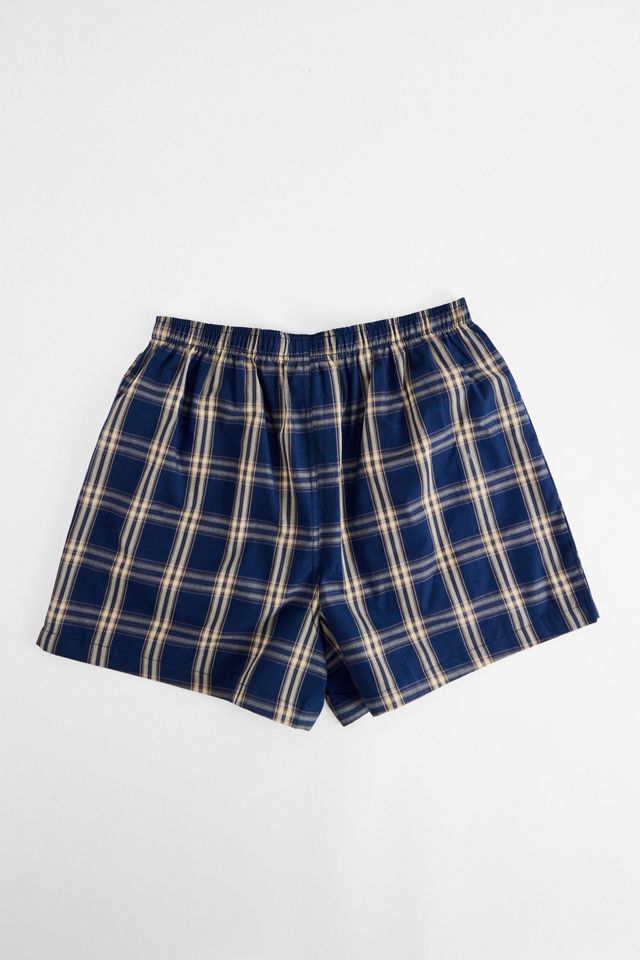 BDG Navy Woven Boxer Shorts #3