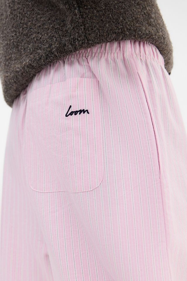 Loom Pink Stripe Boxer Trousers #3