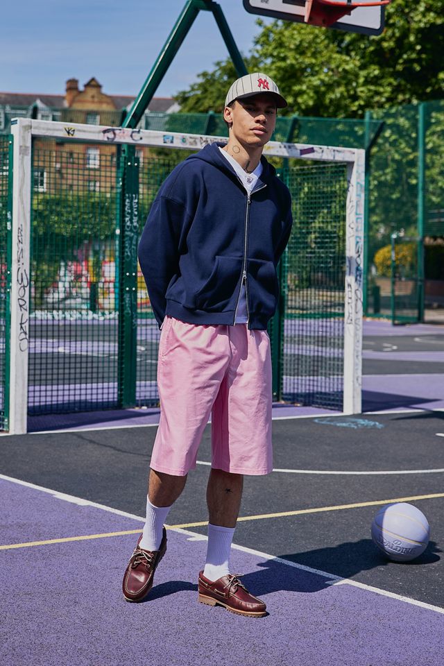 Loom Pink Longline Shorts #2