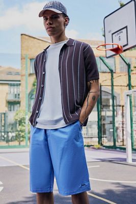 Loom Blue Longline Shorts