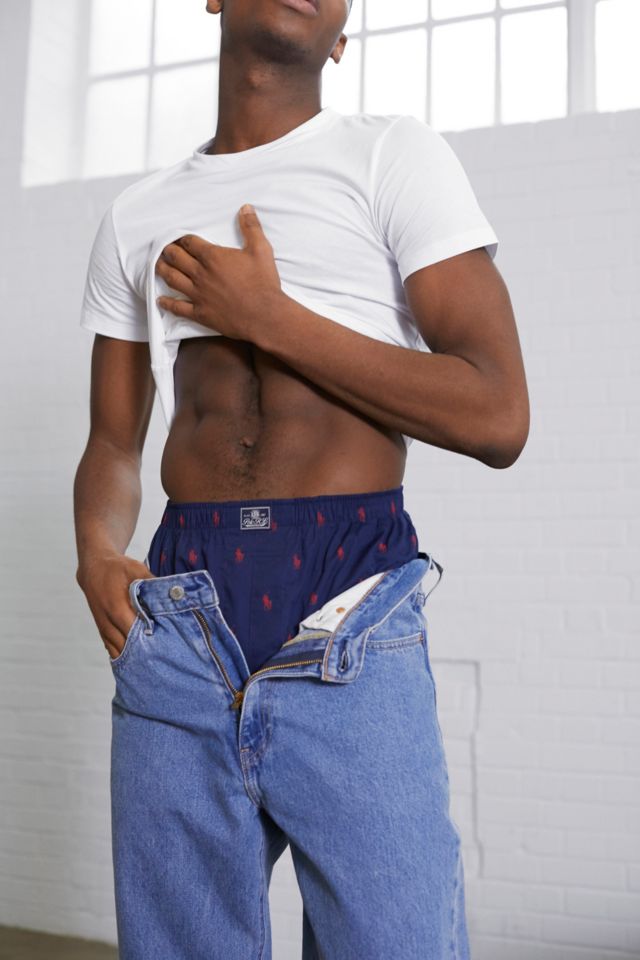 Polo Ralph Lauren Check Woven Boxers 3-Pack | Urban Outfitters UK