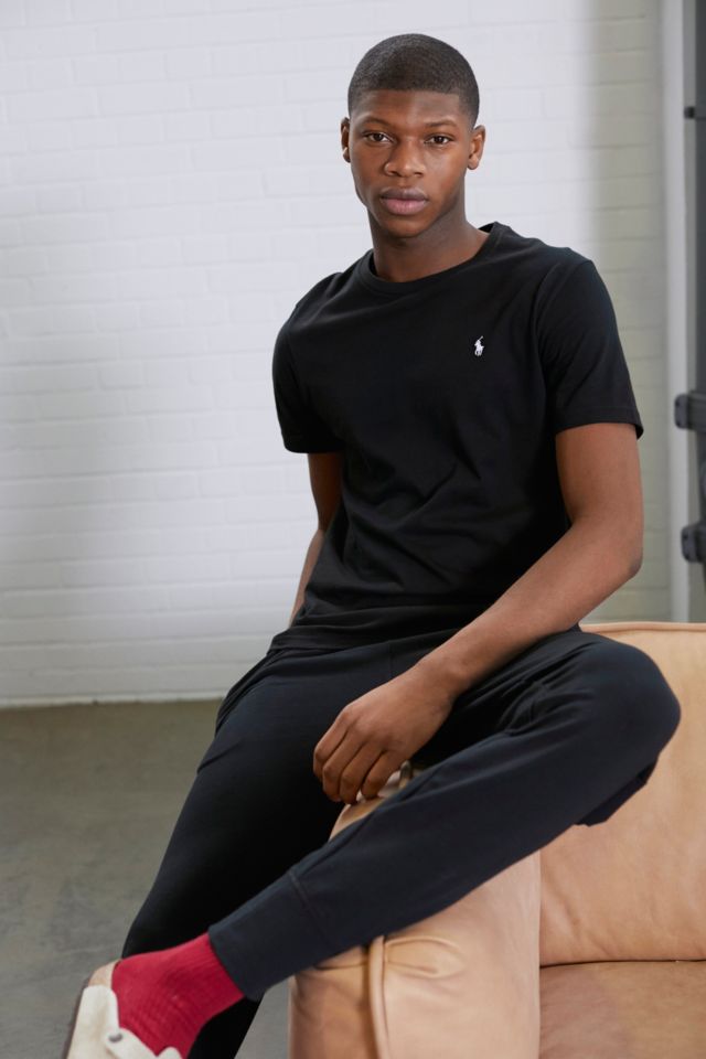 Polo Ralph Lauren Black Lounge T Shirt Urban Outfitters UK