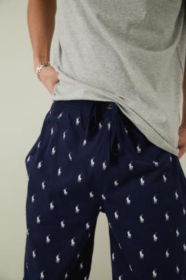 ralph lauren allover pony cotton jogger