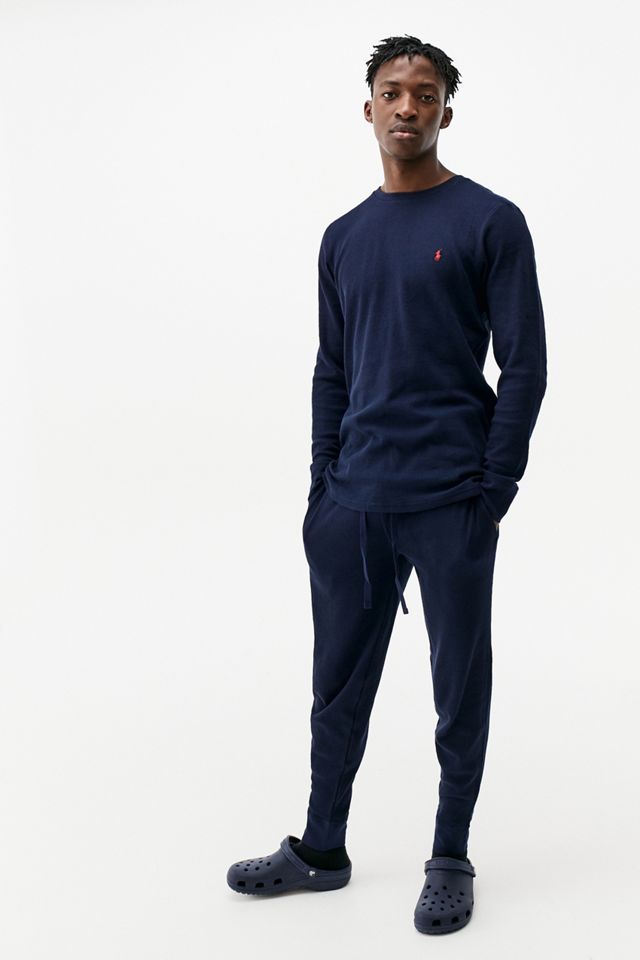 Polo Ralph Lauren - Pull décontracté en tricot gaufré bleu marine #2