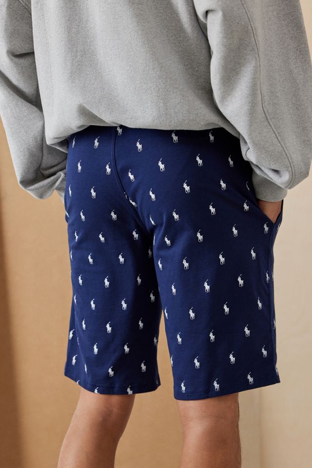 Polo Ralph Lauren – Freizeitshorts in Marineblau mit Logoprint #3