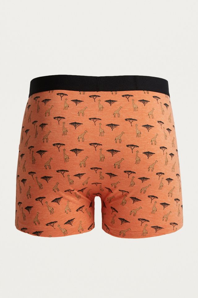 UO Giraffe Print Boxer Trunks 2-Pack #1