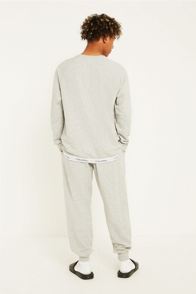 Calvin Klein Logo Grey Sweatshirt #1