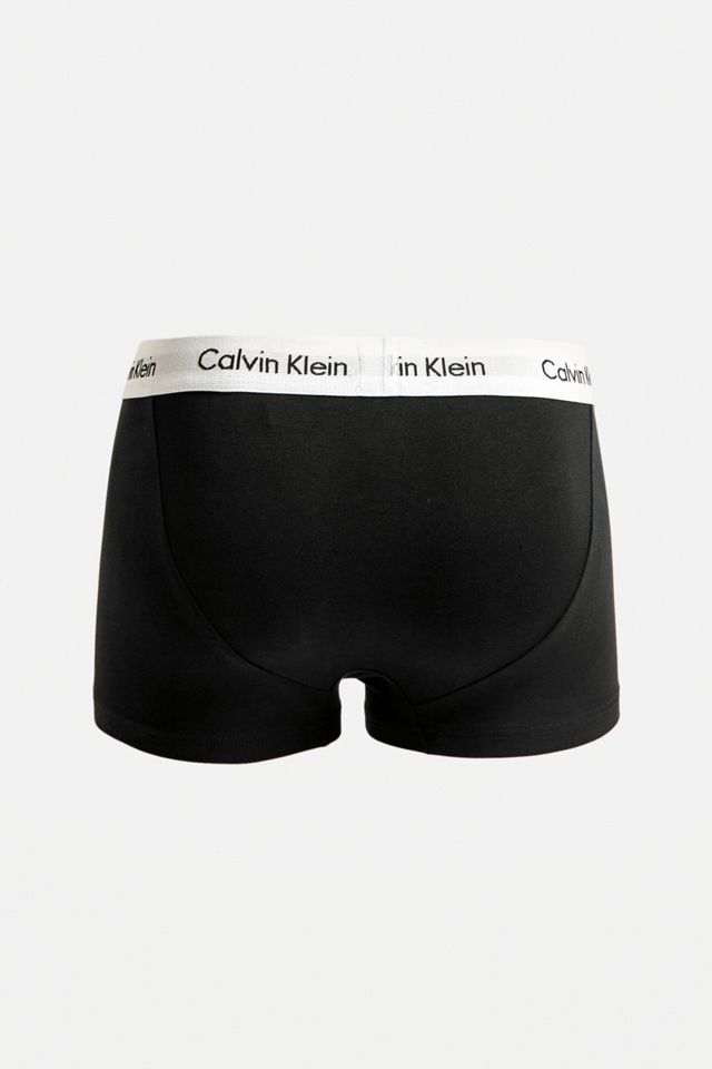Calvin Klein - Lot de 3 boxers taille basse noir/bleu/orange #2