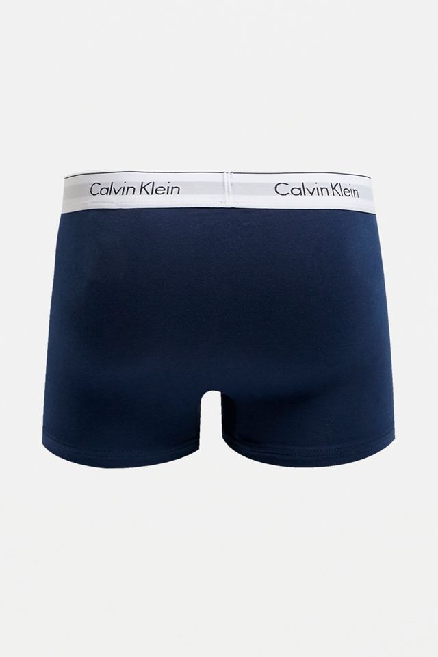 Calvin Klein Navy and Pink Boxer Trunks 2-Pack