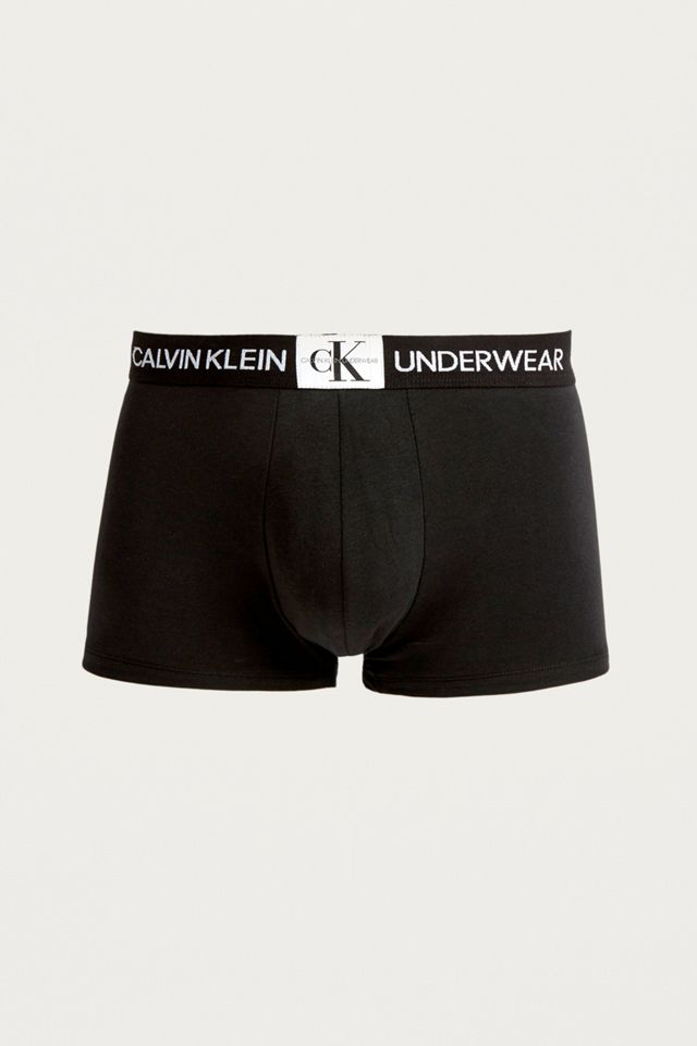 Calvin Klein Black Boxer Trunks 1Pack Urban Outfitters UK