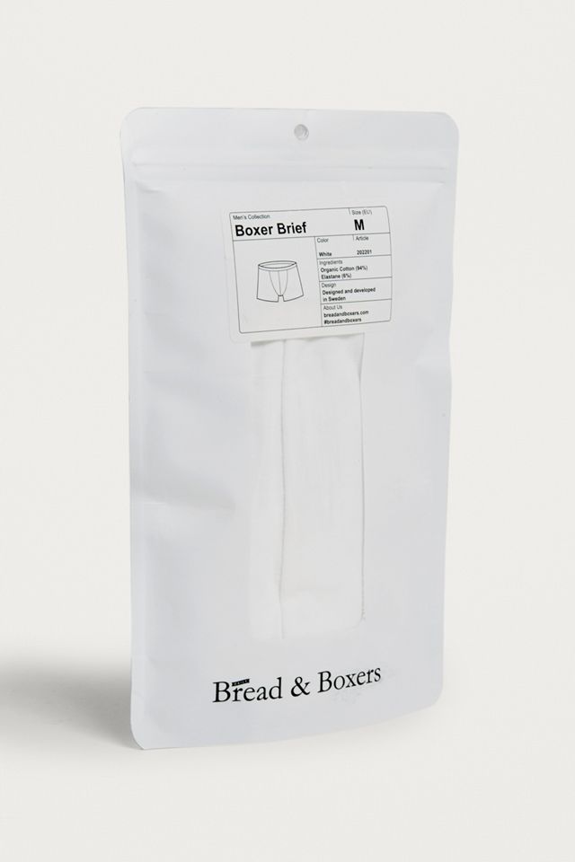 Bread & Boxers White Boxer Trunks 1-Pack | Urban Outfitters UK