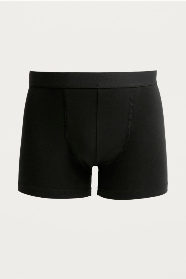 Bread & Boxers Black Boxer Trunks 1-Pack | Urban Outfitters UK