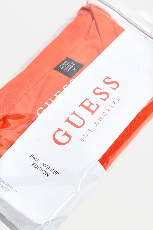 GUESS Orange Crew Neck T-Shirt 1-Pack #4