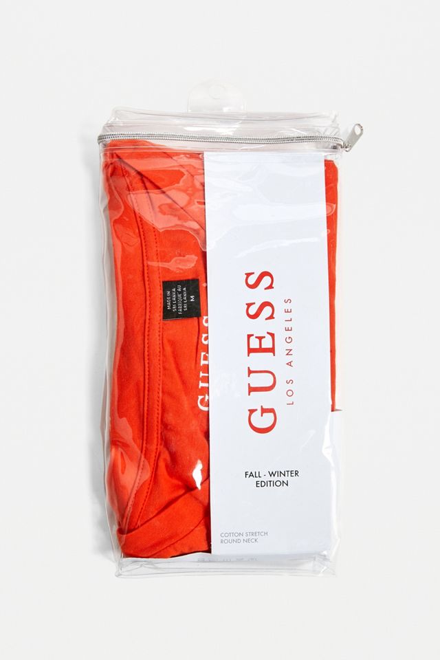 GUESS Orange Crew Neck T-Shirt 1-Pack #5